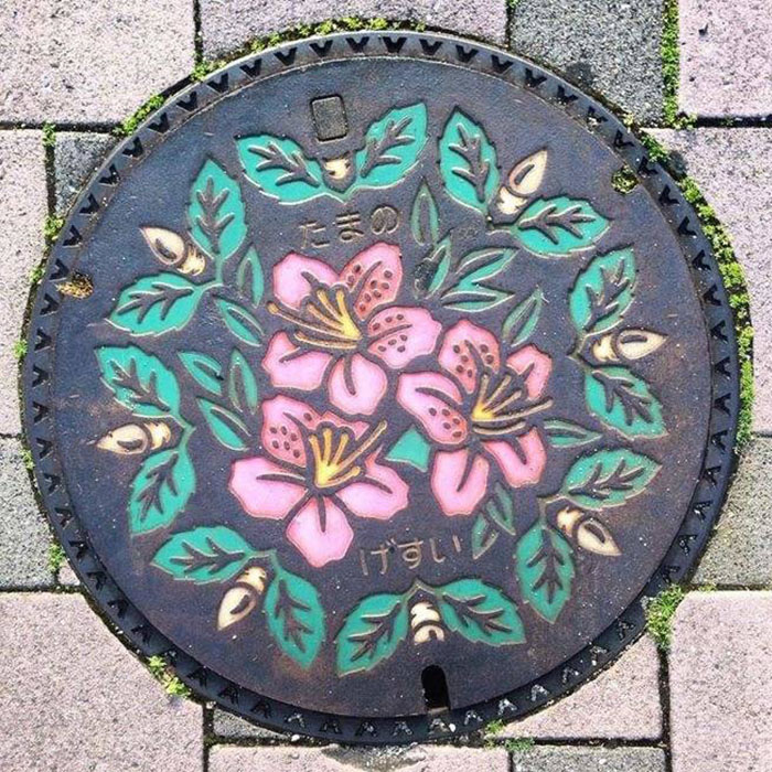 艺术井盖